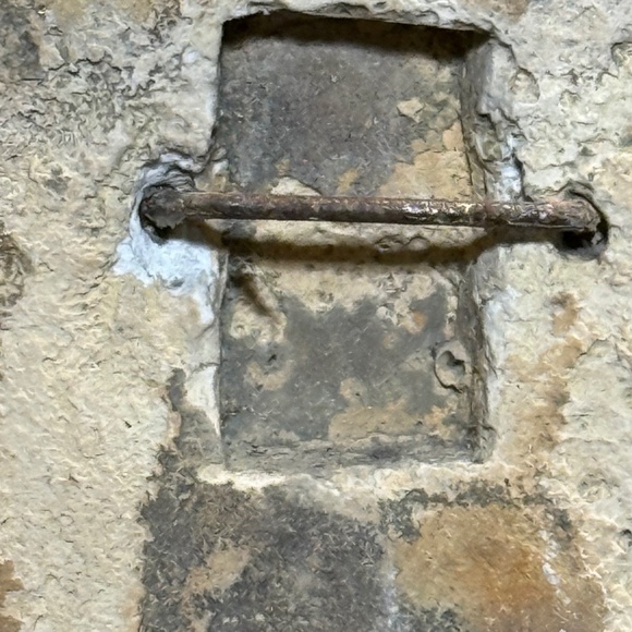 Vintage Hayes Parker Signed Stonecast Sun Face Antique Gold Wall Hanging 10" - Picture 7 of 7